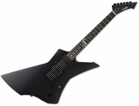 Electric guitar ESP LTD Snakebyte Black Satin - 1