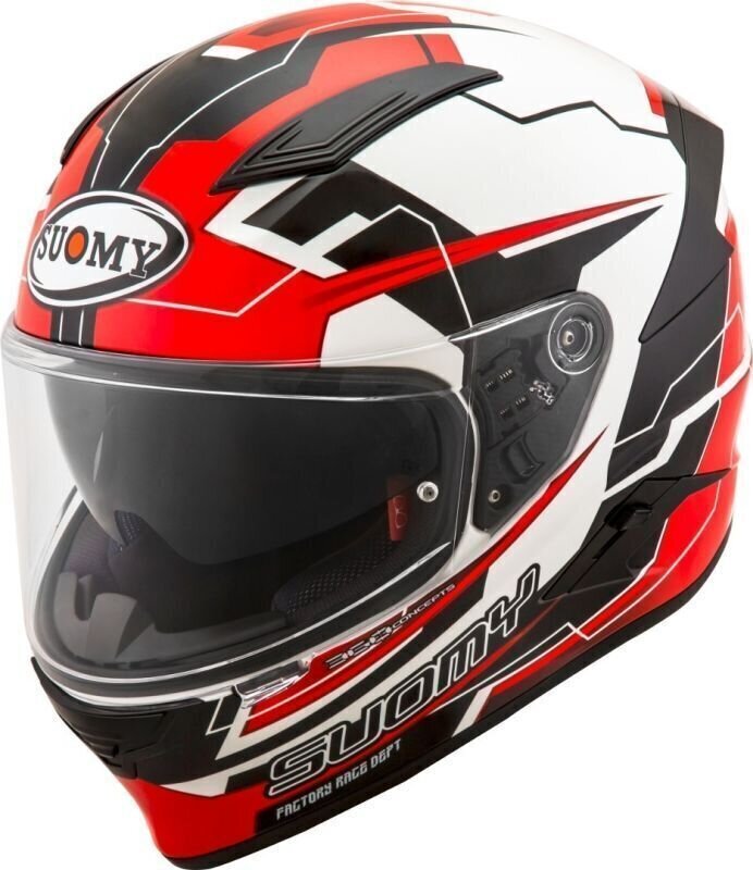 Helm Suomy Speedstar Camshaft Black/White/Red L Helm