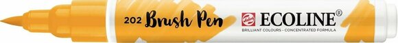 Markör Ecoline Brush pen Brushpen Brush Pen Deep Yellow - 1