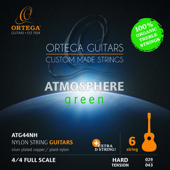 Nylonové struny pre klasickú gitaru Ortega ATG44NH - 1