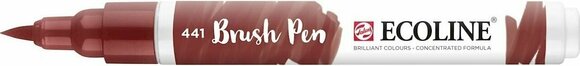 Popisovač Ecoline Brush pen Akvarelové pera Brush Pen Mahogany - 1