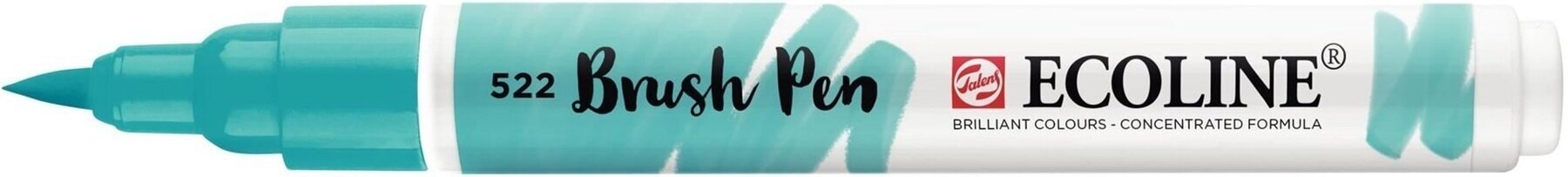 маркери Ecoline Brush pen Акварелна писалка Brush Pen Turquoise Blue