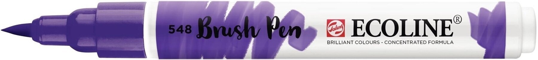 Μαρκαδόρος Ecoline Brush pen Στυλό με βούρτσα Blue Violet