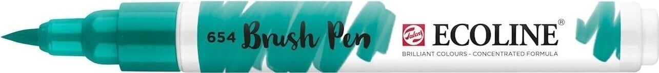 Merkintäkynä Ecoline Brush pen Brushpen Fir Green