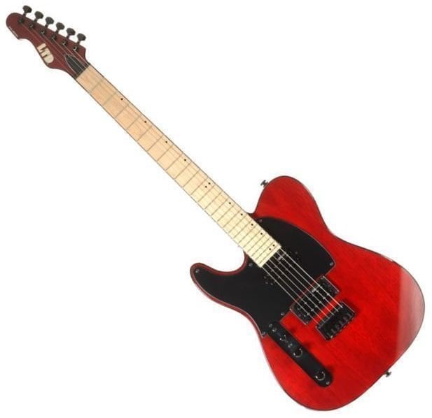 Electric guitar ESP LTD TE-200 SeeThru Black Cherry