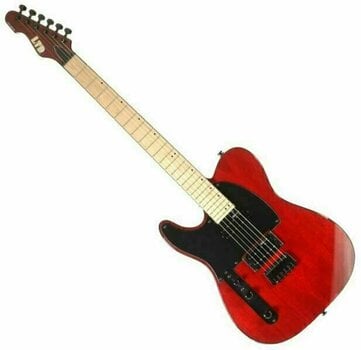 Electric guitar ESP LTD TE-200 SeeThru Black Cherry - 1