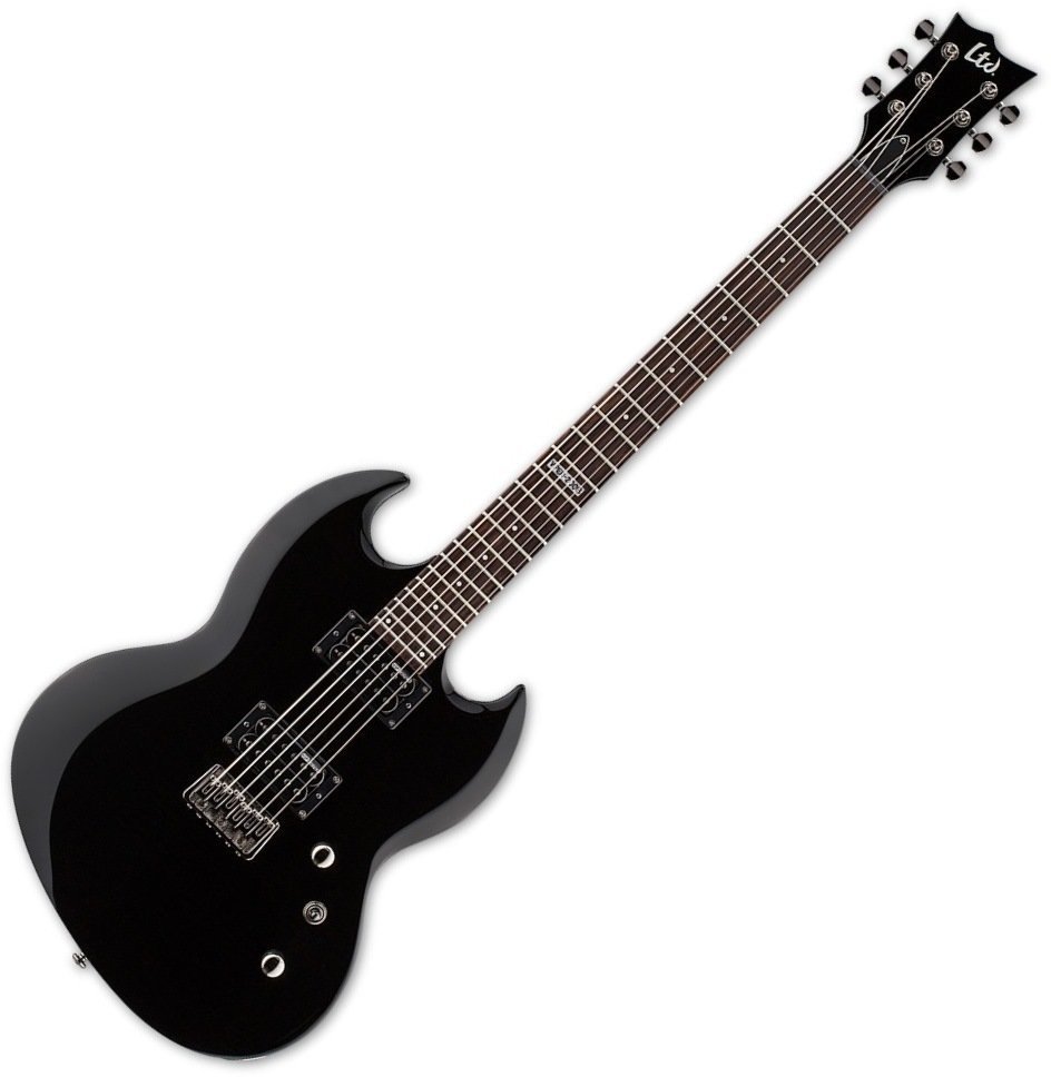 Guitare électrique ESP LTD Viper-200B Black Guitare électrique