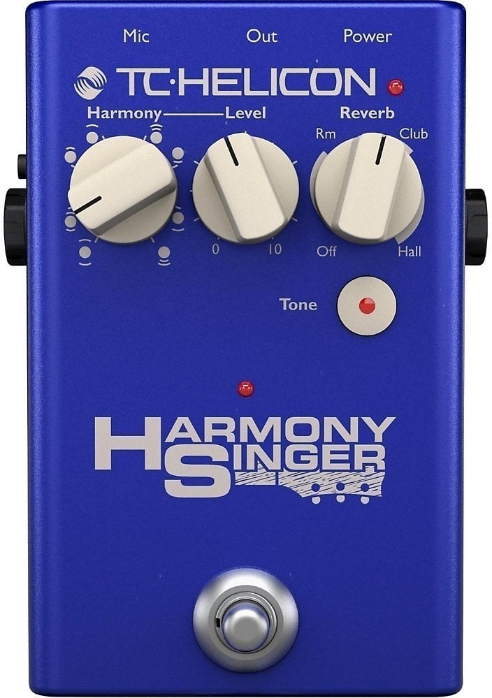 Processador de efeitos vocais TC Helicon Harmony Singer 2