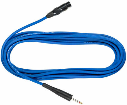 Microphone Cable Bespeco PYMA600 Blue 6 m - 1