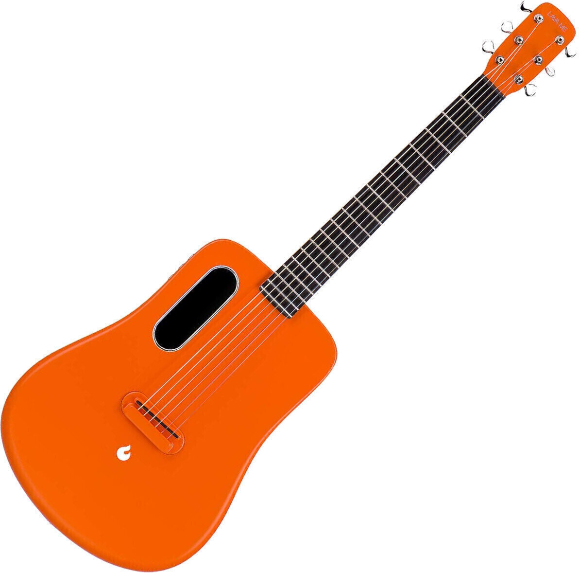 Guitare acoustique Lava Music FreeBoost Orange