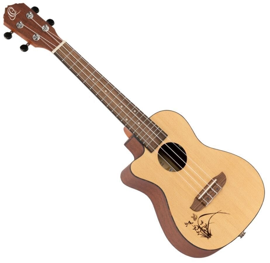 Koncertné ukulele Ortega RU5CE-L Koncertné ukulele Natural