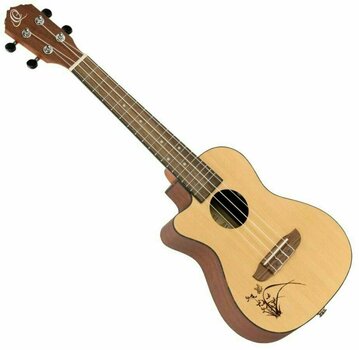 Koncertné ukulele Ortega RU5CE-L Koncertné ukulele Natural - 1