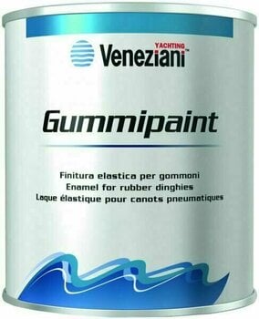 Farebný lak pre loď Veneziani Gummipaint Black 500ml - 1