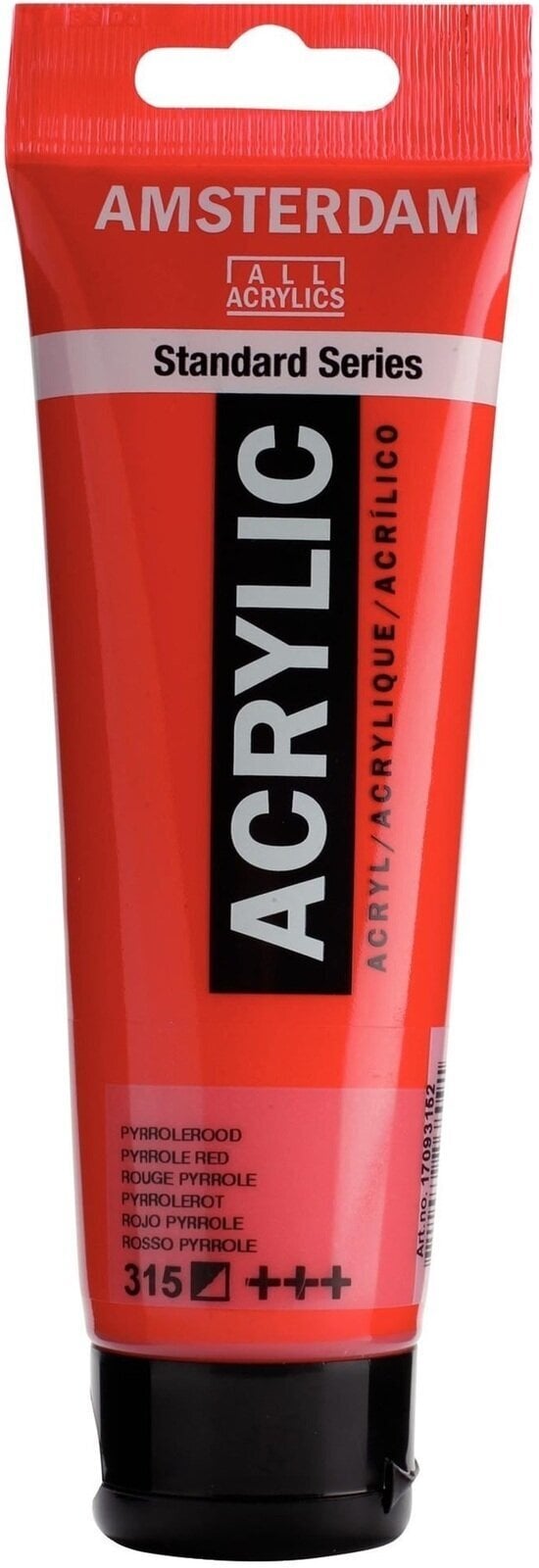Colore acrilico Amsterdam Colori acrilici 120 ml Pyrrole Red