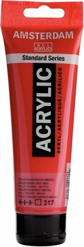 Culoare acrilică Amsterdam Standard Series Vopsea acrilică Transparent Red Medium 120 ml 1 buc. - 1