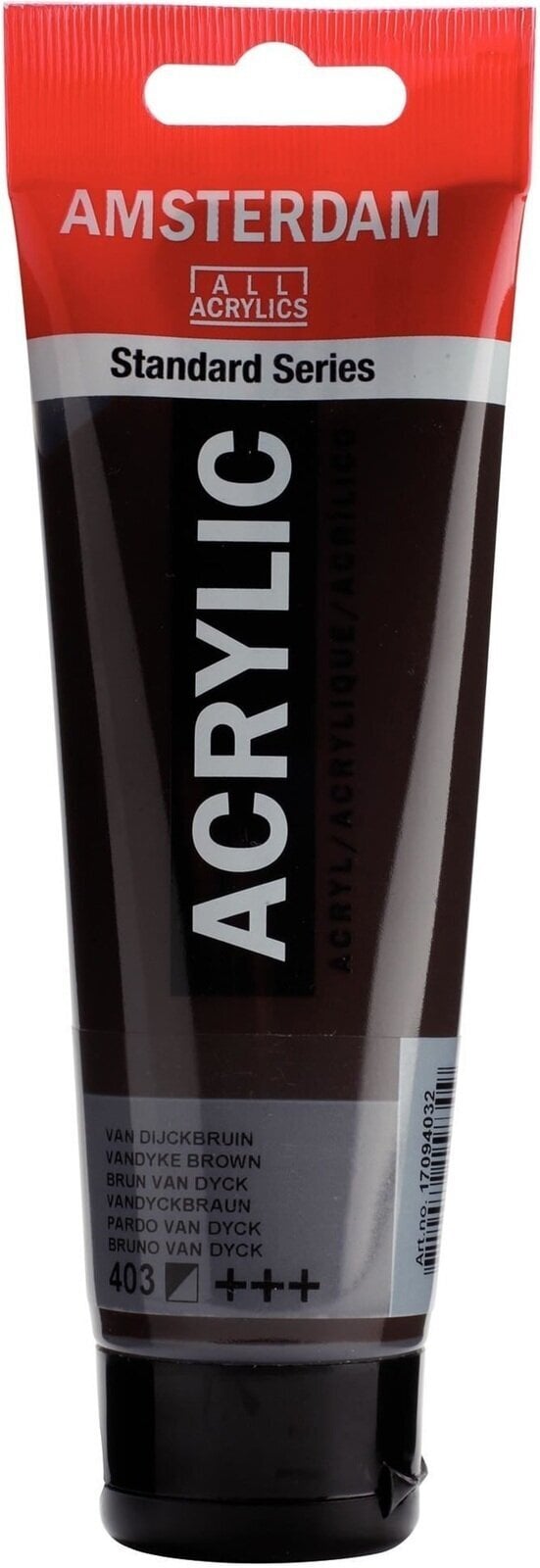 Akrilna boja Amsterdam Standard Series Akrilna boja Vandyke Brown 120 ml 1 kom