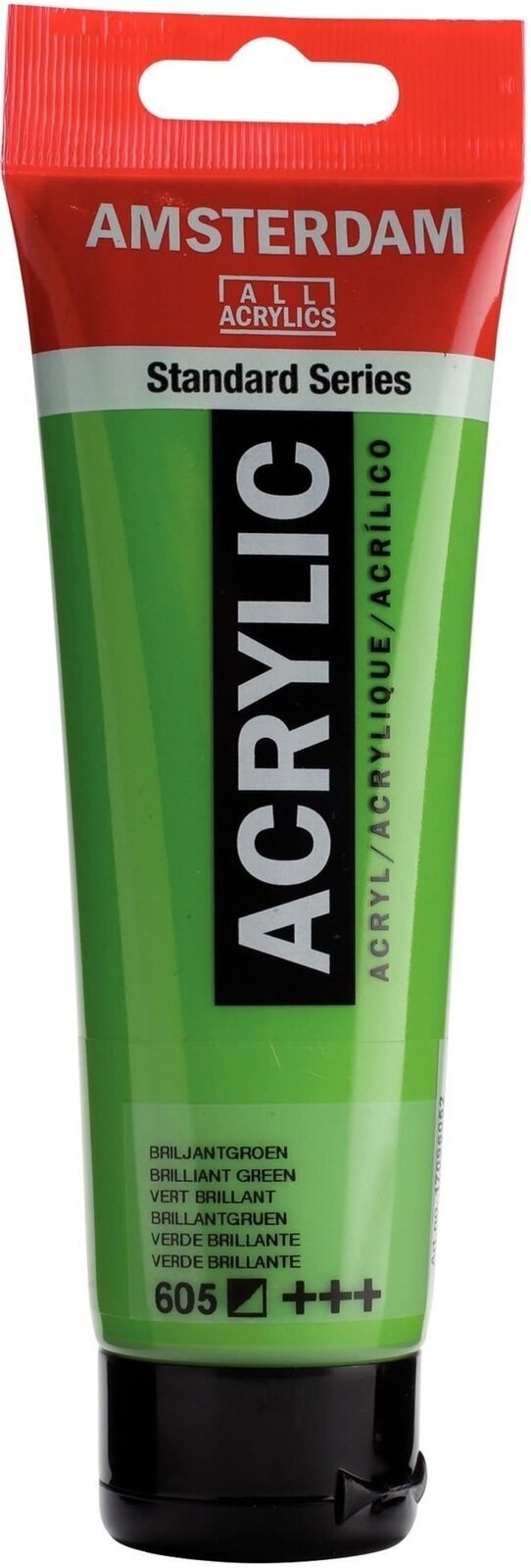 Culoare acrilică Amsterdam Standard Series Vopsea acrilică Brilliant Green 120 ml 1 buc.