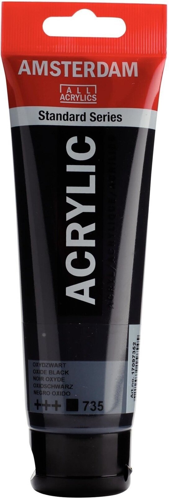 Akrilna barva Amsterdam Akrilna barva 120 ml Oxide Black