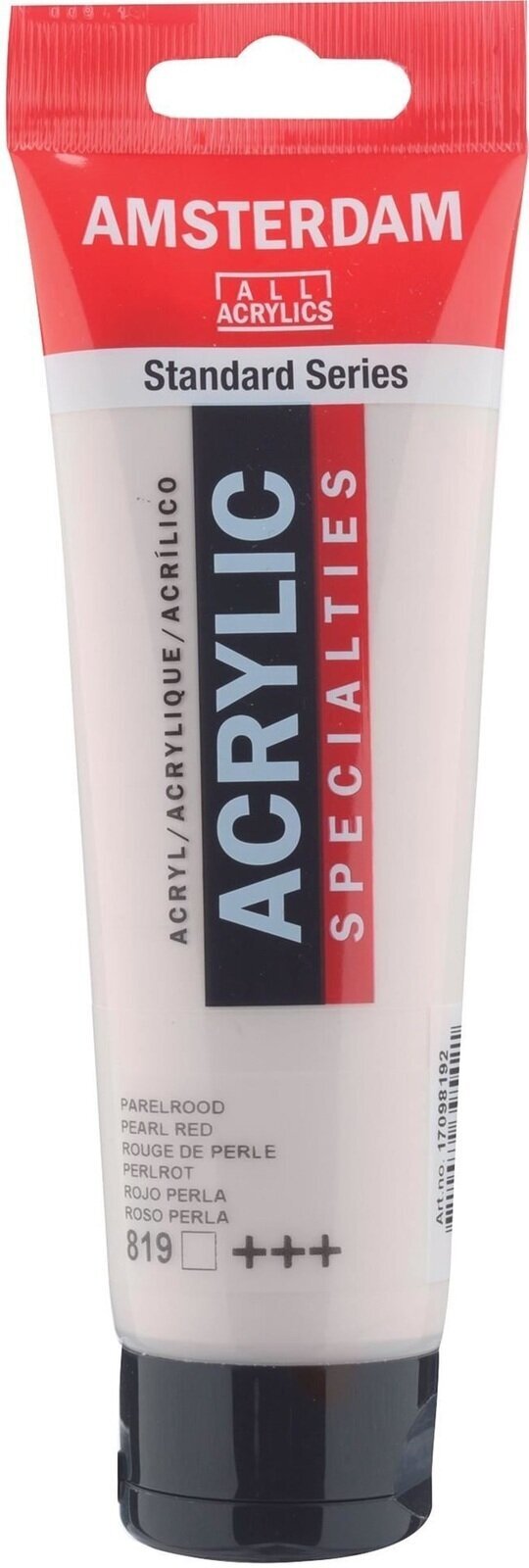 Culoare acrilică Amsterdam Standard Series Vopsea acrilică Pearl Red 120 ml 1 buc.