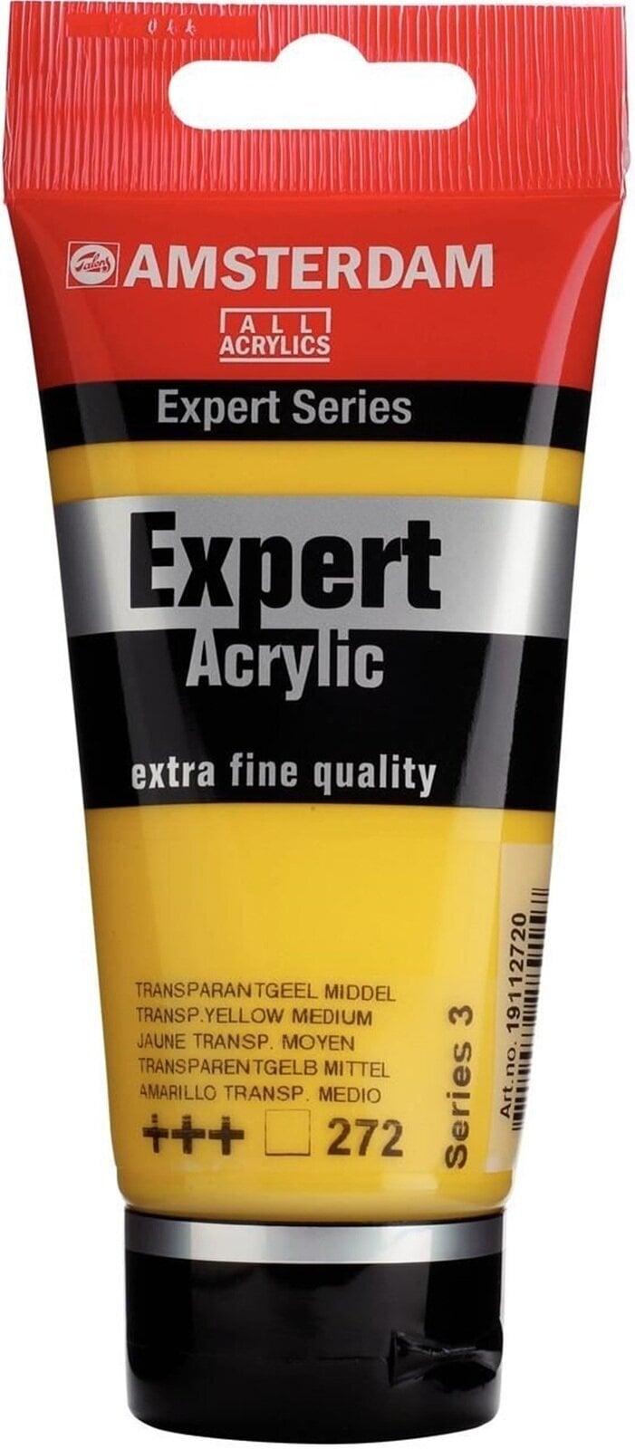 Peinture acrylique Amsterdam Expert Series Peinture acrylique Transparent Yellow Medium 75 ml 1 pc