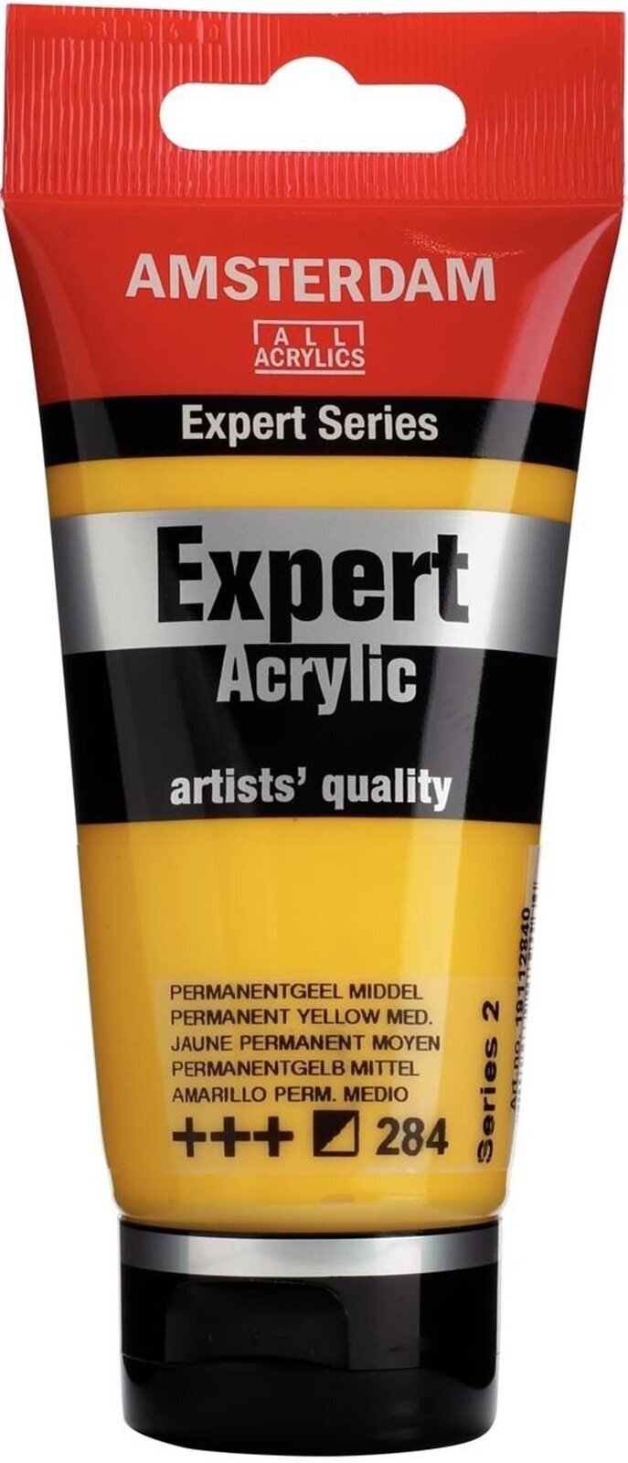 Peinture acrylique Amsterdam Expert Series Peinture acrylique Permanent Yellow Medium 75 ml 1 pc