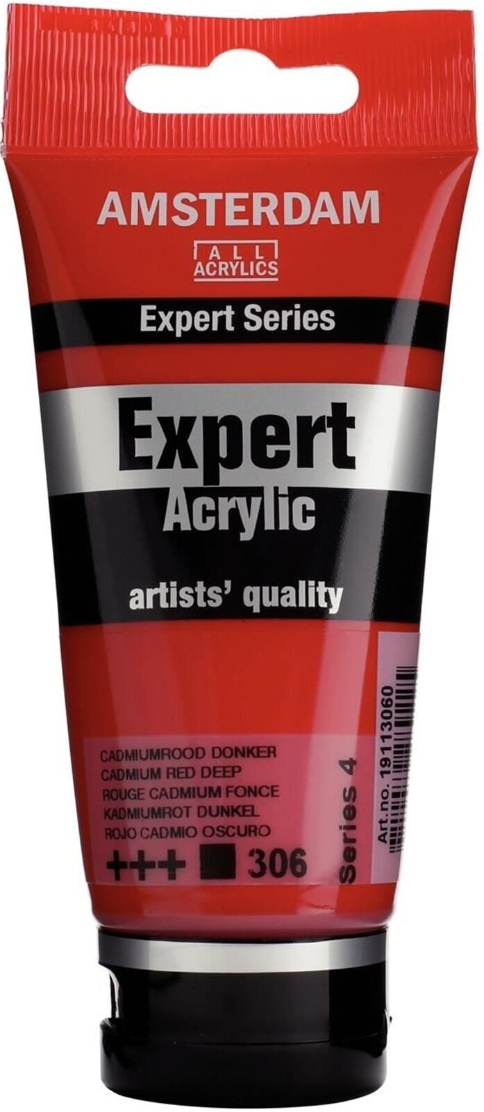 Peinture acrylique Amsterdam Expert Series Peinture acrylique Cadmium Red Deep 75 ml 1 pc