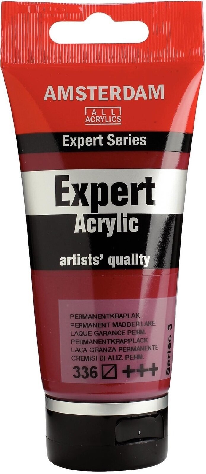 Colore acrilico Amsterdam Expert Series Colori acrilici Permanent Madder Lake 75 ml 1 pz