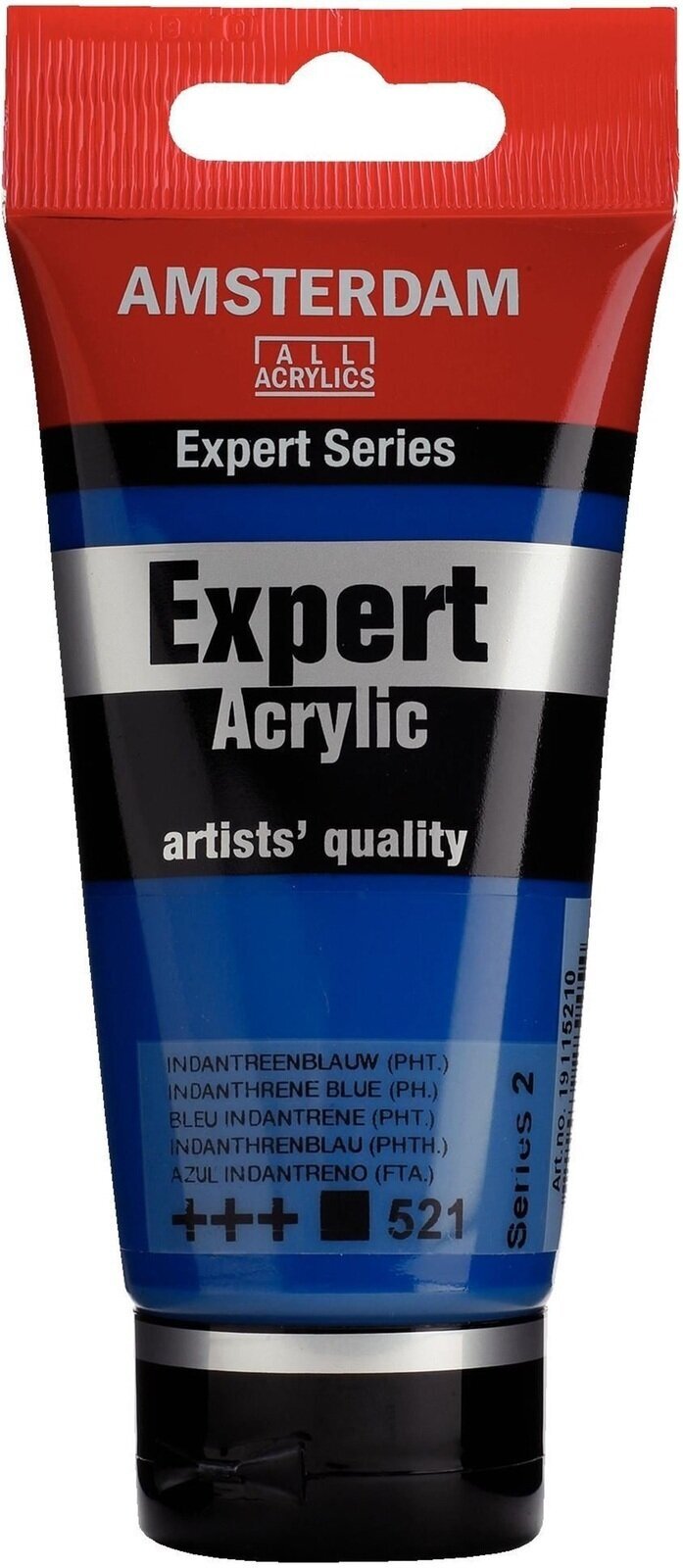 Peinture acrylique Amsterdam Expert Series Peinture acrylique Indanthrene Blue Phthalo 75 ml 1 pc