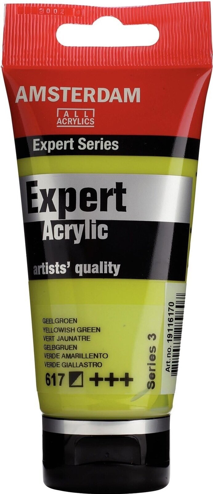 Peinture acrylique Amsterdam Expert Series Peinture acrylique Yellowish Green 75 ml 1 pc