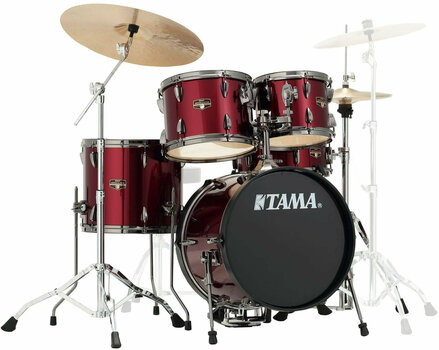 Zestaw perkusji akustycznej Tama IP58H4N Imperialstar Vintage Red - 1