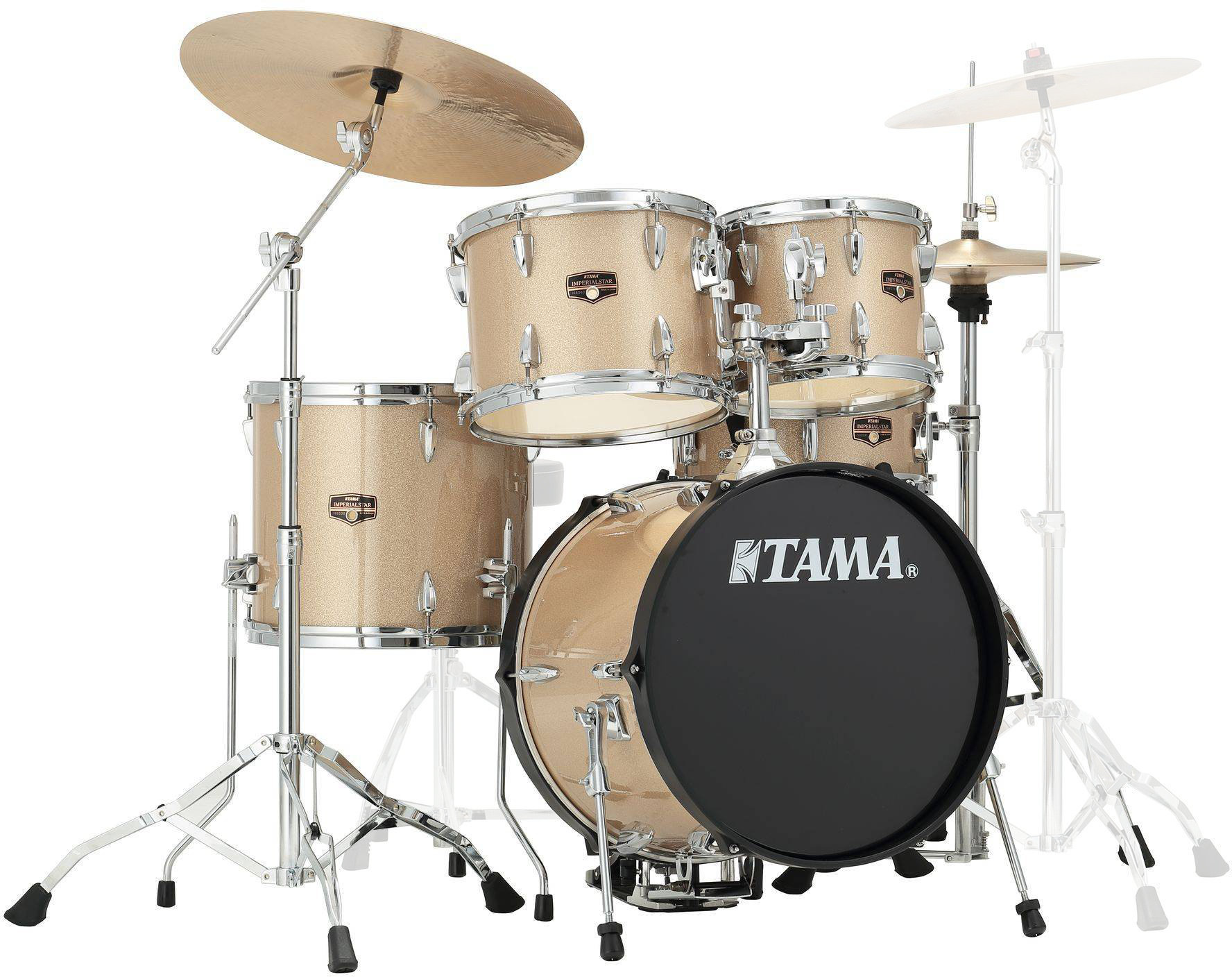 Set de tobe acustice Tama IP58H4N Imperialstar Champagne Mist