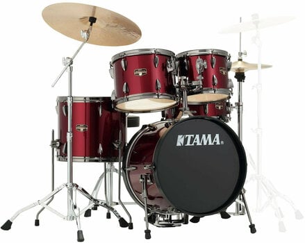 Batterie acoustique Tama IP58H6N Imperialstar Vintage Red - 1