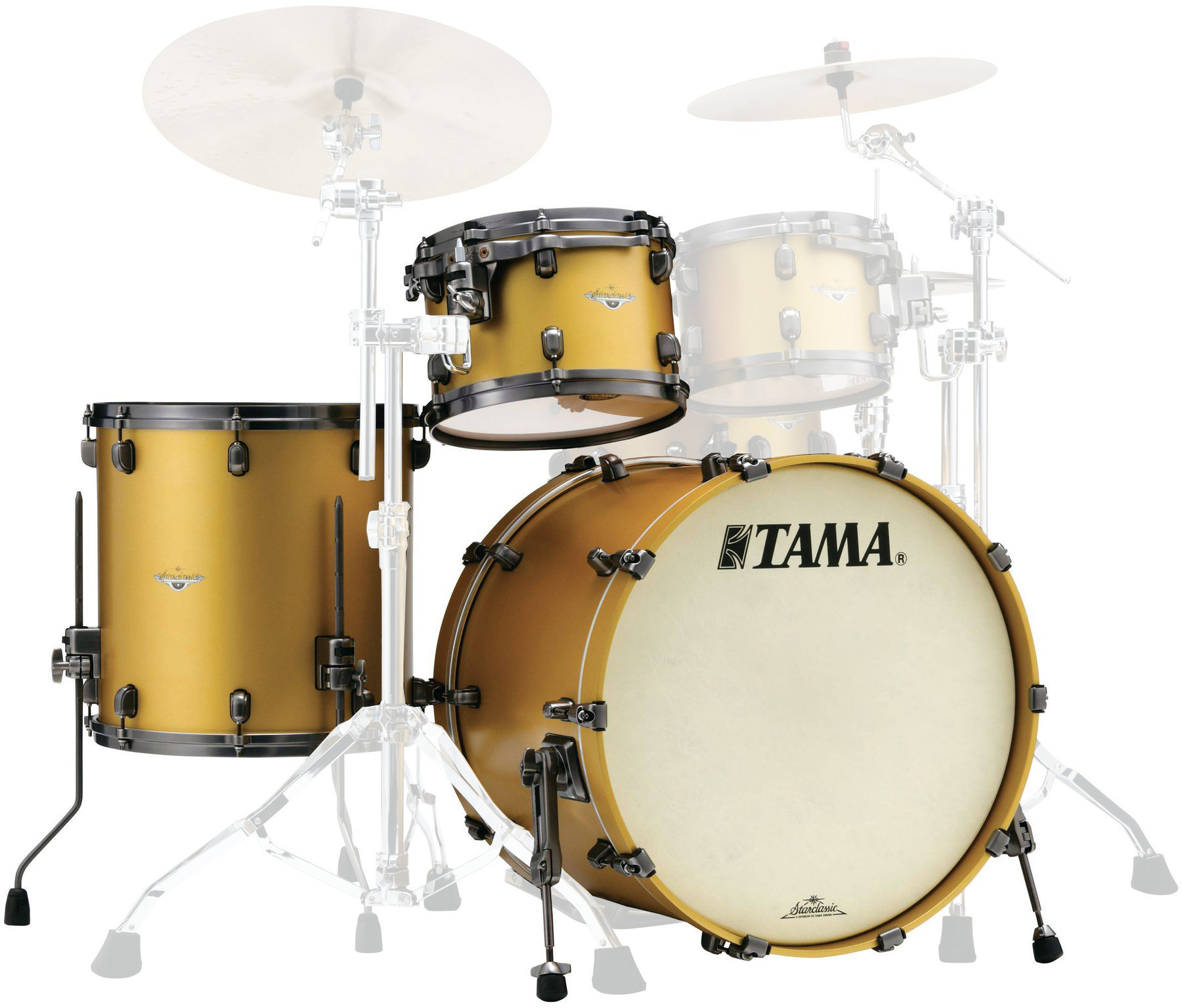 Akustik-Drumset Tama MA30CMUS Starclassic Maple Satin Aztec Gold Metallic