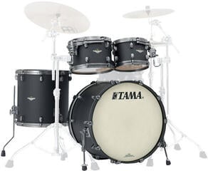 Akoestisch drumstel Tama MA42TZUS-FBK  Starclassic Maple Flat Black Akoestisch drumstel