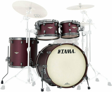 Drumkit Tama MA42TZUS-FBM Starclassic Maple Flat Burgundy Metallic - 1
