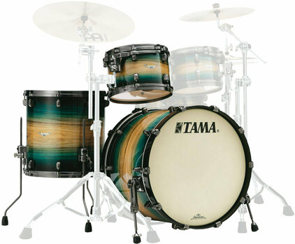 Set de tobe acustice Tama ME34CZUS Starclassic Maple Emerald Pacific Walnut Burst - 1