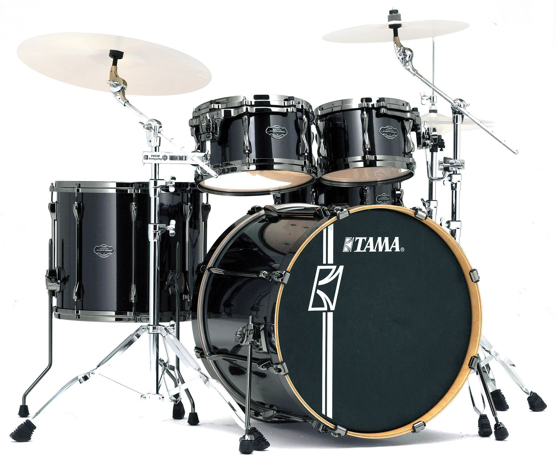 Trommesæt Tama MK42HLZBN Superstar Hyper‐Drive Maple Brushed Charcoal Black