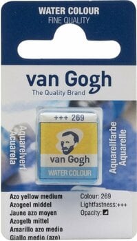 Tinta de aguarela Van Gogh 20862691 Tinta de aguarela Azo Yellow Medium 1 un. - 1