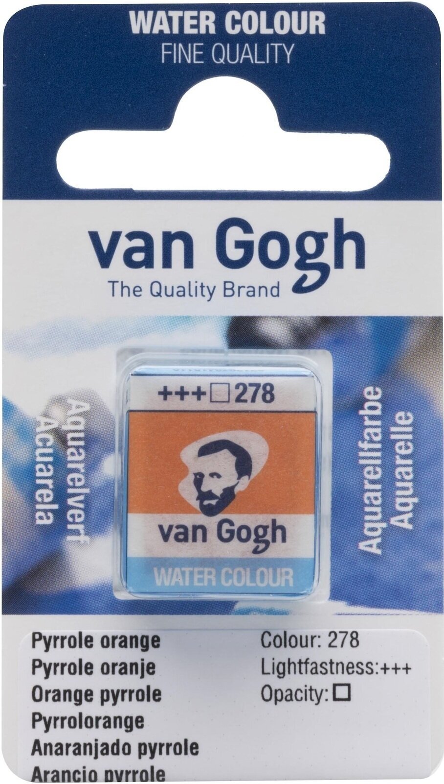Acquarello Van Gogh 20862781 Vernice ad acquerello Pyrrole Orange 1 pz