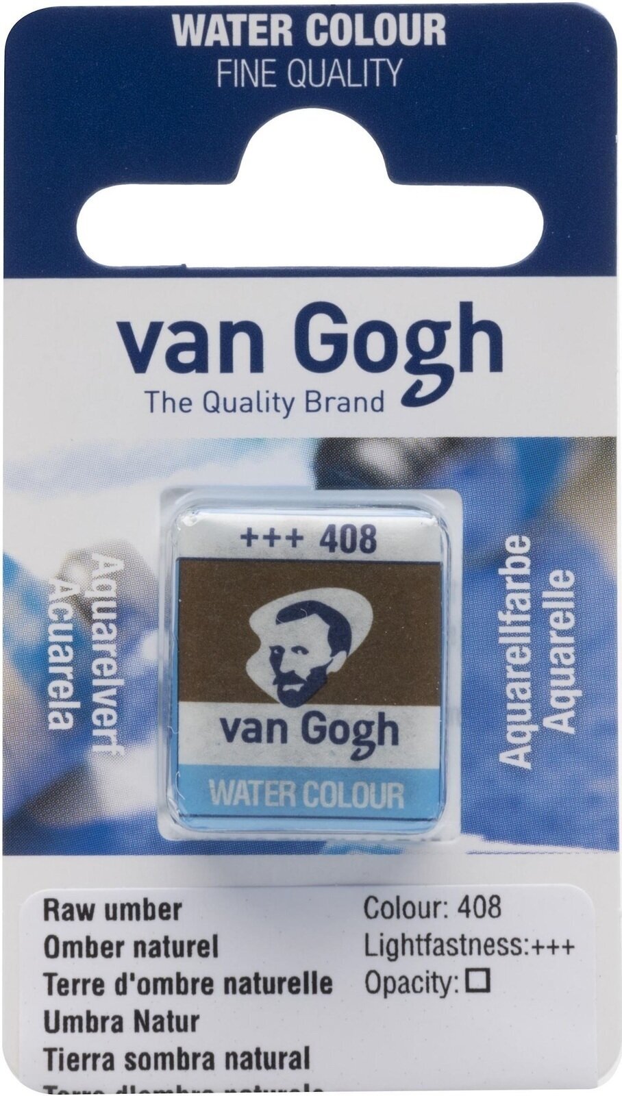 Aquarellfarbe Van Gogh Aquarellfarbe Raw Umber
