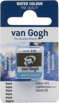 Акварелни бои Van Gogh 20864161 Акварелна боя Sepia 1 бр. - 1
