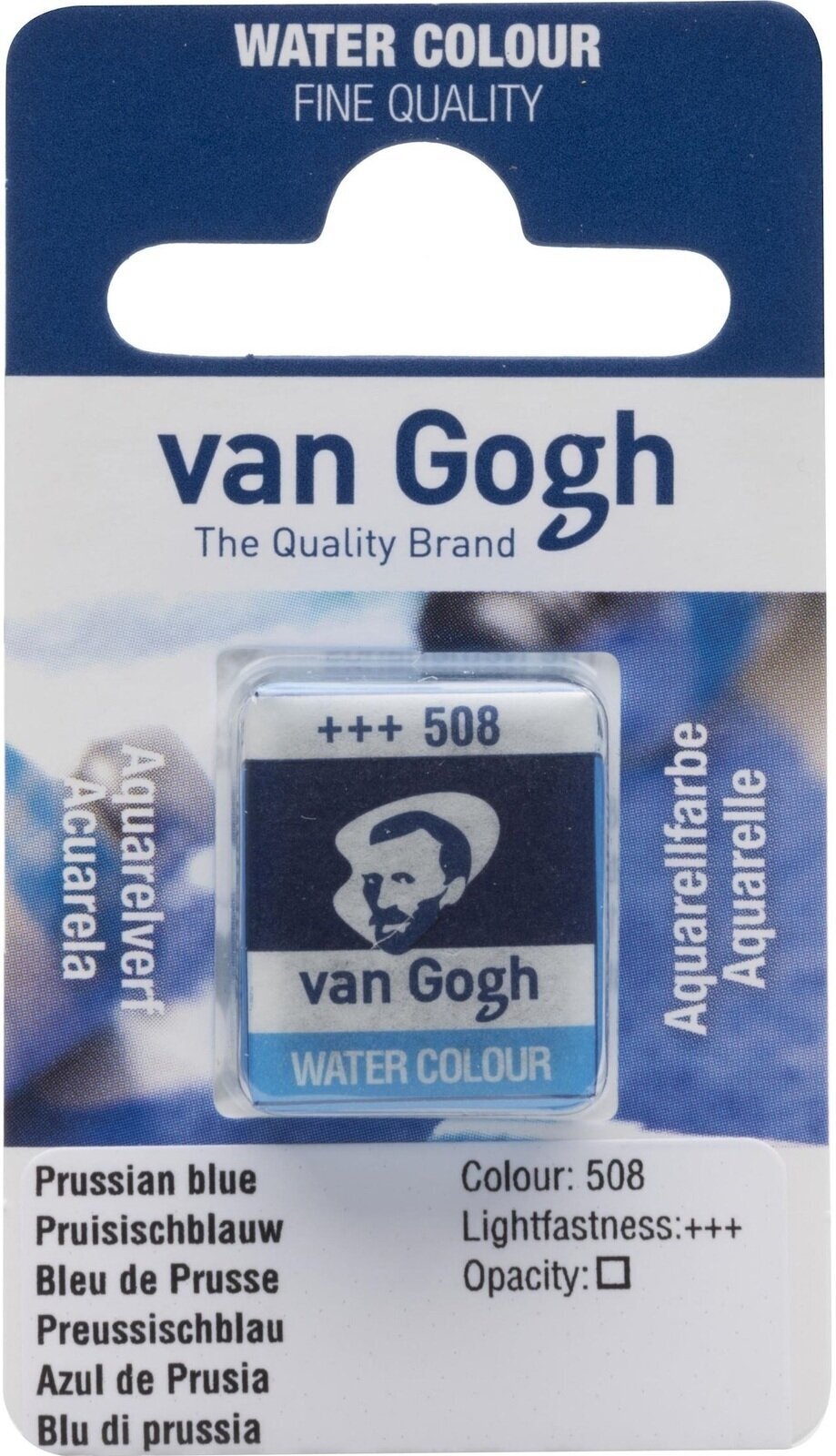 Tinta de aguarela Van Gogh Tinta de aguarela Prussian Blue