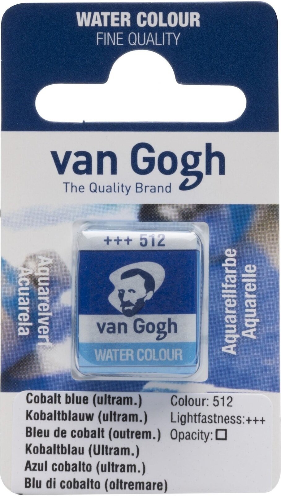 Akvarelna barva Van Gogh 20865121 Akvarelne barve Cobalt Blue Ultramarine 1 kos