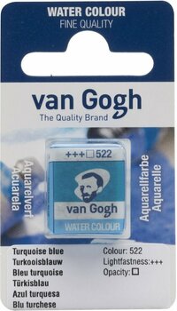 Акварелни бои Van Gogh Акварелна боя Turquoise Blue - 1