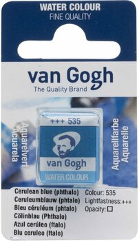 Culoare acuarelă Van Gogh Vopsea în acuarelă Cerulean Blue Phthalo - 1
