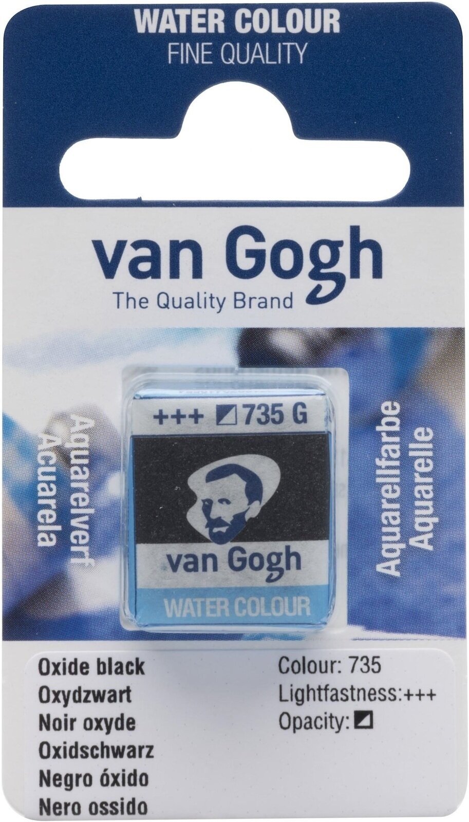 Acquarello Van Gogh 20867351 Vernice ad acquerello Oxide Black 1 pz