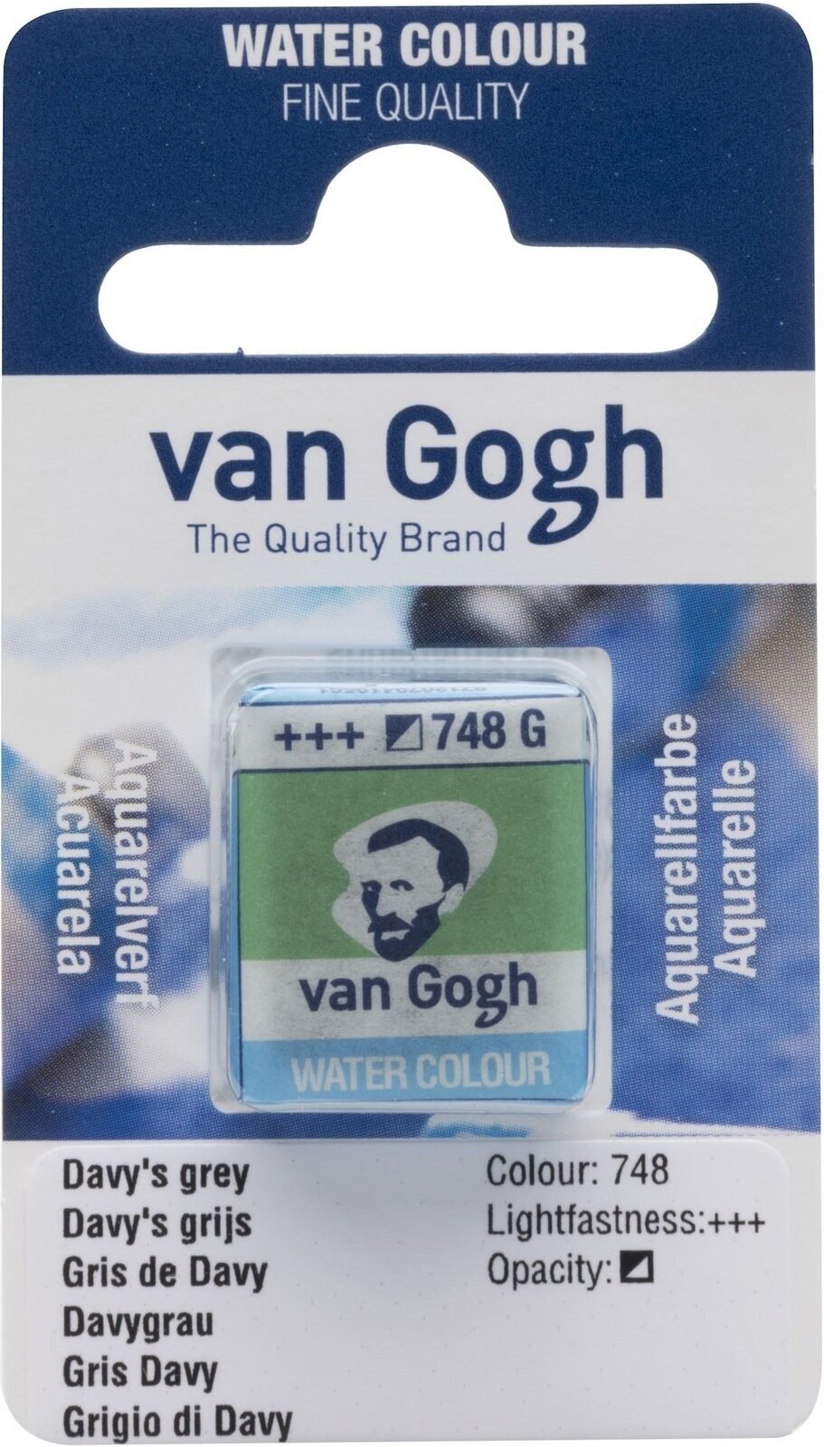 Akvarelová farba Van Gogh Akvarelová farba Davy's Grey