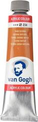 Aκρυλικό Χρώμα Van Gogh 22052340 Ακρυλική μπογιά Raw Sienna 40 ml 1 τεμ.