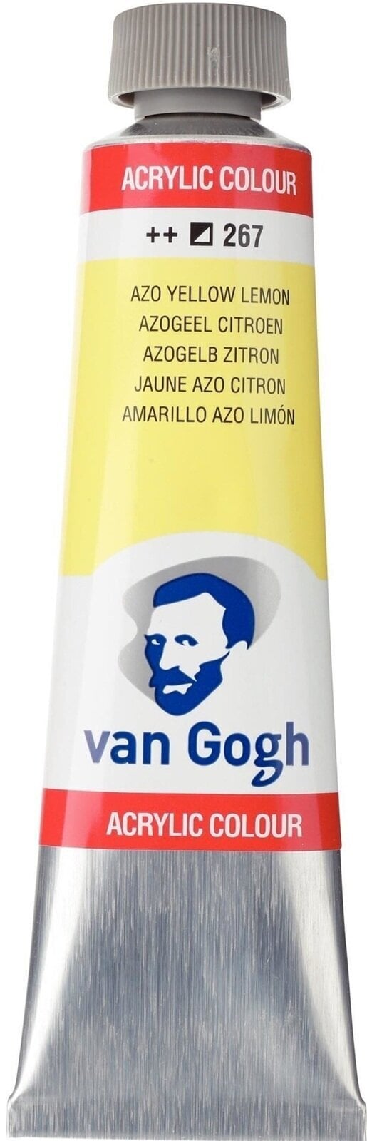 Acrylic Paint Van Gogh Acrylic Paint 40 ml Azo Yellow Lemon