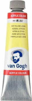Aκρυλικό Χρώμα Van Gogh Acrylic Paint 40 ml Azo Yellow Lemon - 1
